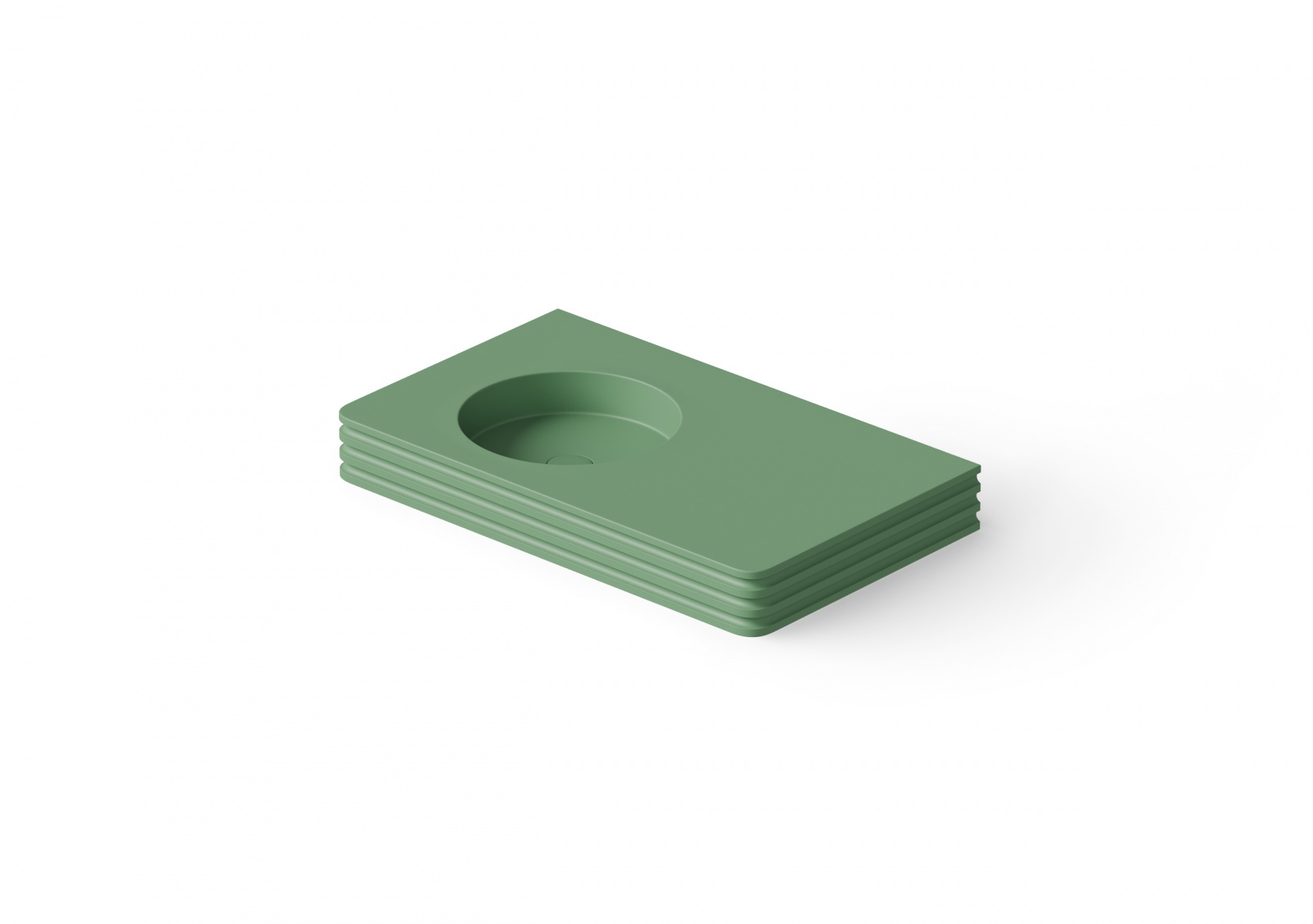 Countertop basin DD9803 800 18 Раковина настольная 80x48xh10 см — изображение товара 7