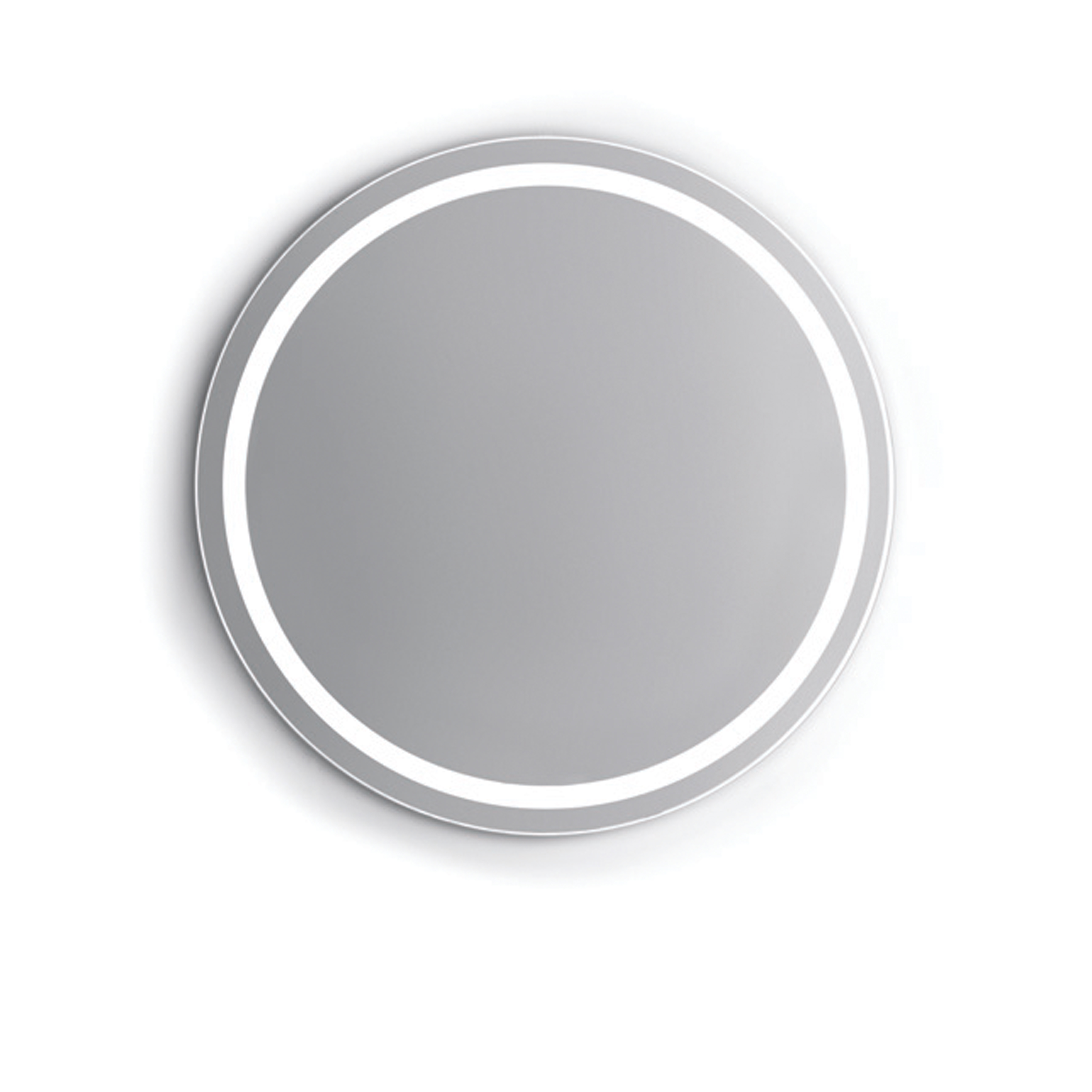 Круглый зеркало с perimetric lighting and steel frame с continuous LED-подсветкой Ø 75 cm wall mounting Bertocci, Mirror