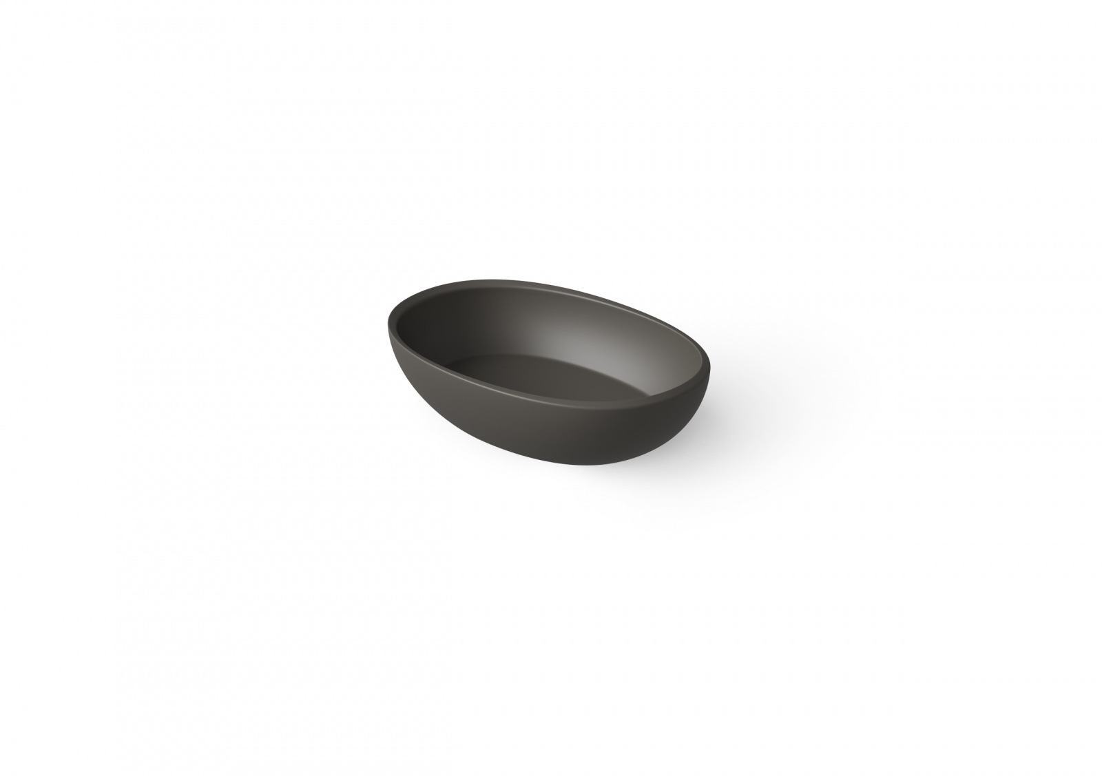 Countertop basin DD9077 600 Раковина настольная 60x40xh15,5-14,5 см Dark Blue — изображение товара 23