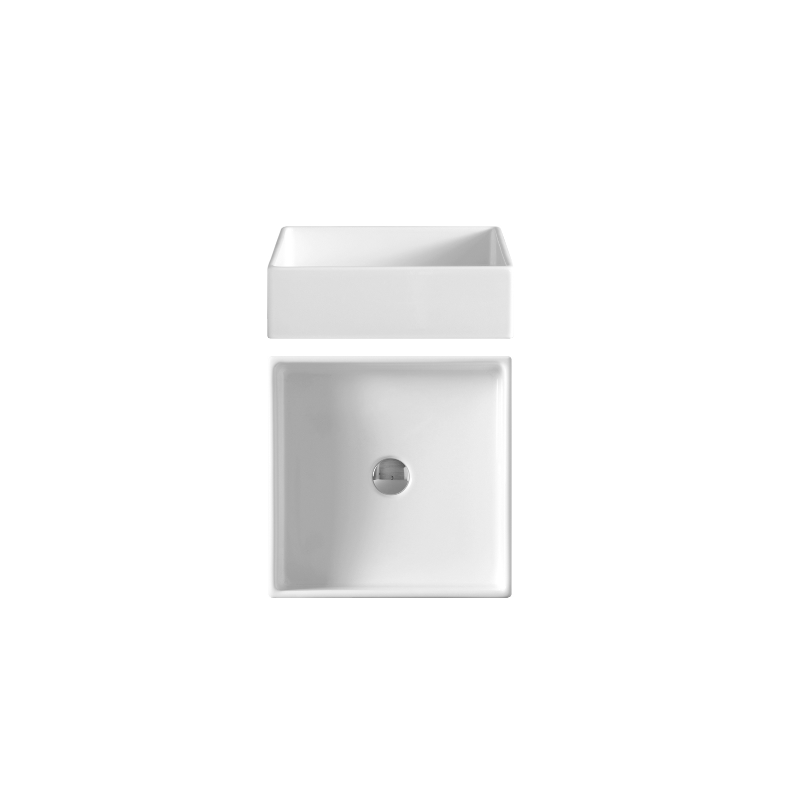 Раковина керамическая NIC Design Canale 40 NIC Design, Раковины