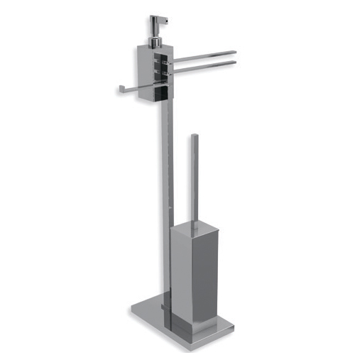 Multi-use toilet brush стойка + биде с metal vase vase сountertop Bertocci, ON Line