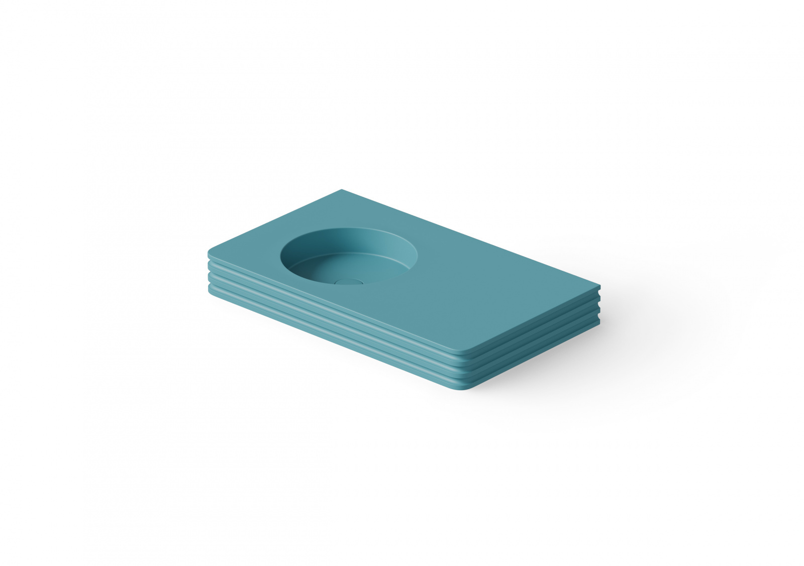Countertop basin DD9803 800 18 Раковина настольная 80x48xh10 см — изображение товара 4