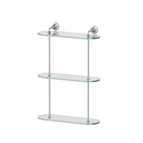 Этажерка cо стеклянными полками Etagere 3 3SC, NEW England