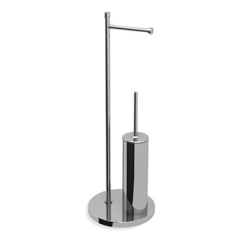 Multi-use toilet brush стойка с metal vase сountertop Bertocci, Cinquecento