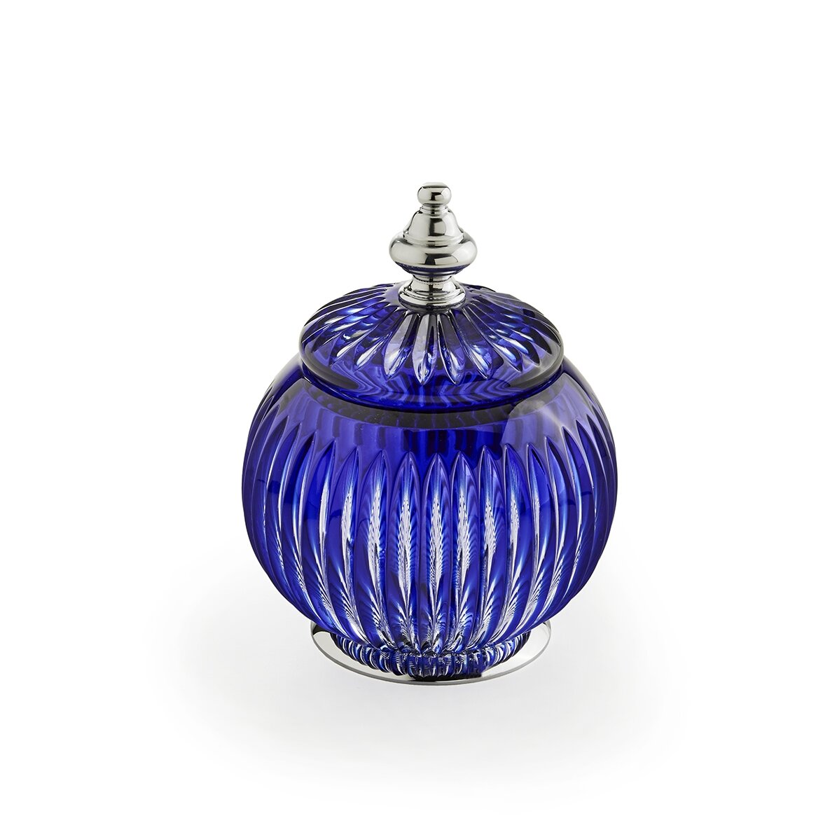 Контейнер с крышкой круглый малый 3SC, Blue SKY Crystal