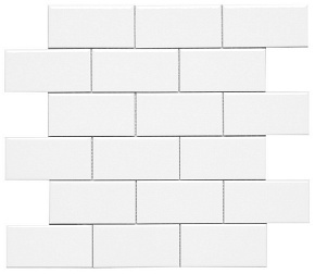 Декор Liso PB C/C Blanco (5х10) Enmallado ADEX, MODERNISTA