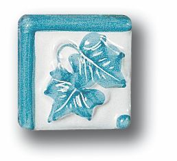 Angolo Specchiera Edera Azzurro Tonalite, Provenzale