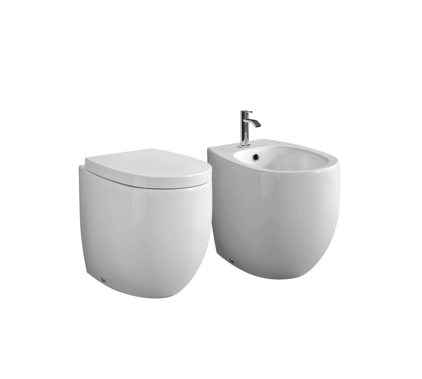 Унитаз и биде напольные NIC Design Milk NIC Design, Унитазы и биде