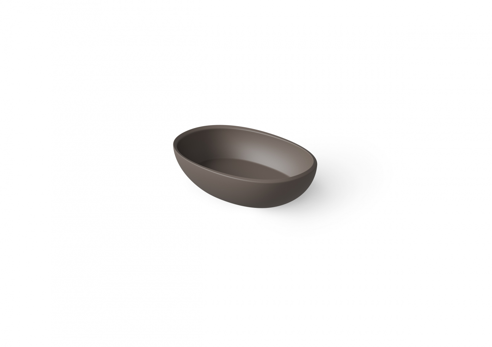 Countertop basin DD9077 600 Раковина настольная 60x40xh15,5-14,5 см Dark Blue — изображение товара 22
