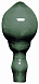 Внешний угол Angulo Moldura Italiana PB Nº 3 C/C Verde Oscuro ADEX, MODERNISTA