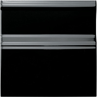 Плинтус Rodapie Clasico Negro ADEX, NERI