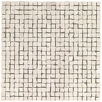 Clauzetto White Tumbled Mosaic Atlas Concorde, Marvel Stone