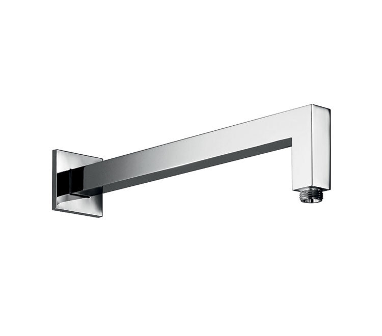 Квадратный душевой кронштейн с квадратной розеткой, L 340 Almar, shower arms