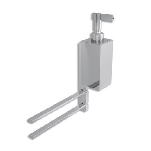 Double swing towel bar + soap дозатор wall mounting Bertocci, ON Line