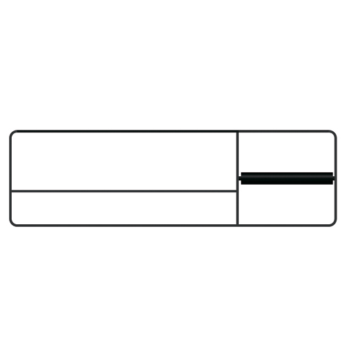 Multifunctional metal bracket с держатель туалетной бумаги and inner space cm.28 for resin complements (right) wall mounting Bertocci, FLY