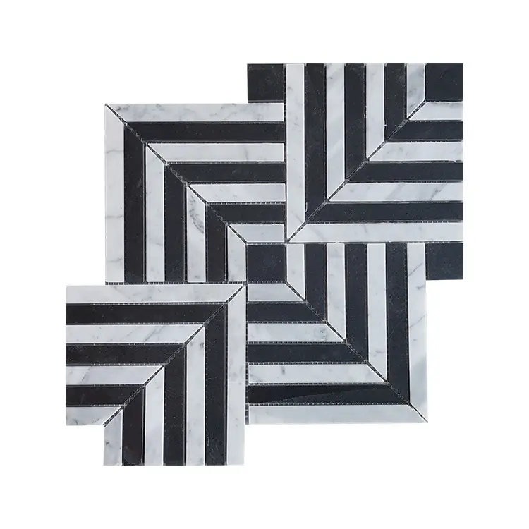 Мраморная мозаика Geometric Marble