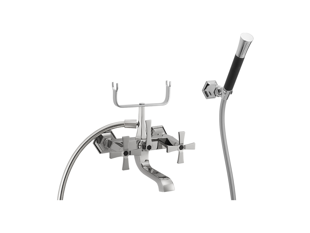 Смеситель для ванны, полное оборудование CHERIE_CX000120 Cisal, Cherie