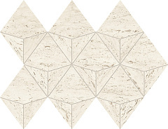 White Mosaico Origami Atlas Concorde, Marvel Travertine