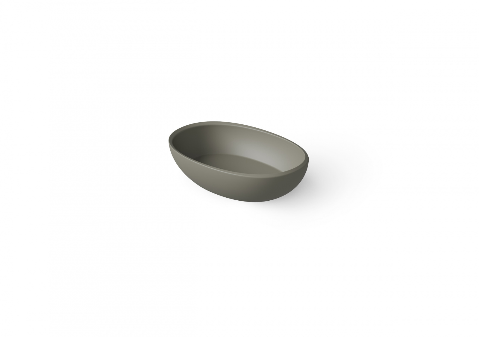 Countertop basin DD9077 600 Раковина настольная 60x40xh15,5-14,5 см Dark Blue — изображение товара 24