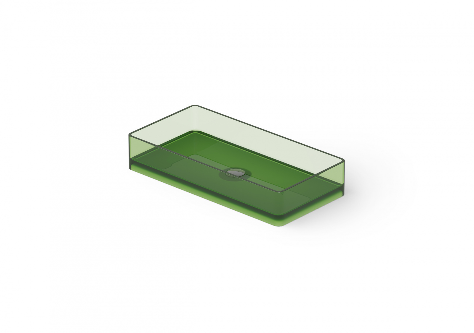 Countertop basin DD9010 800 Раковина настольная 80x40xh14,5 см — изображение товара 8