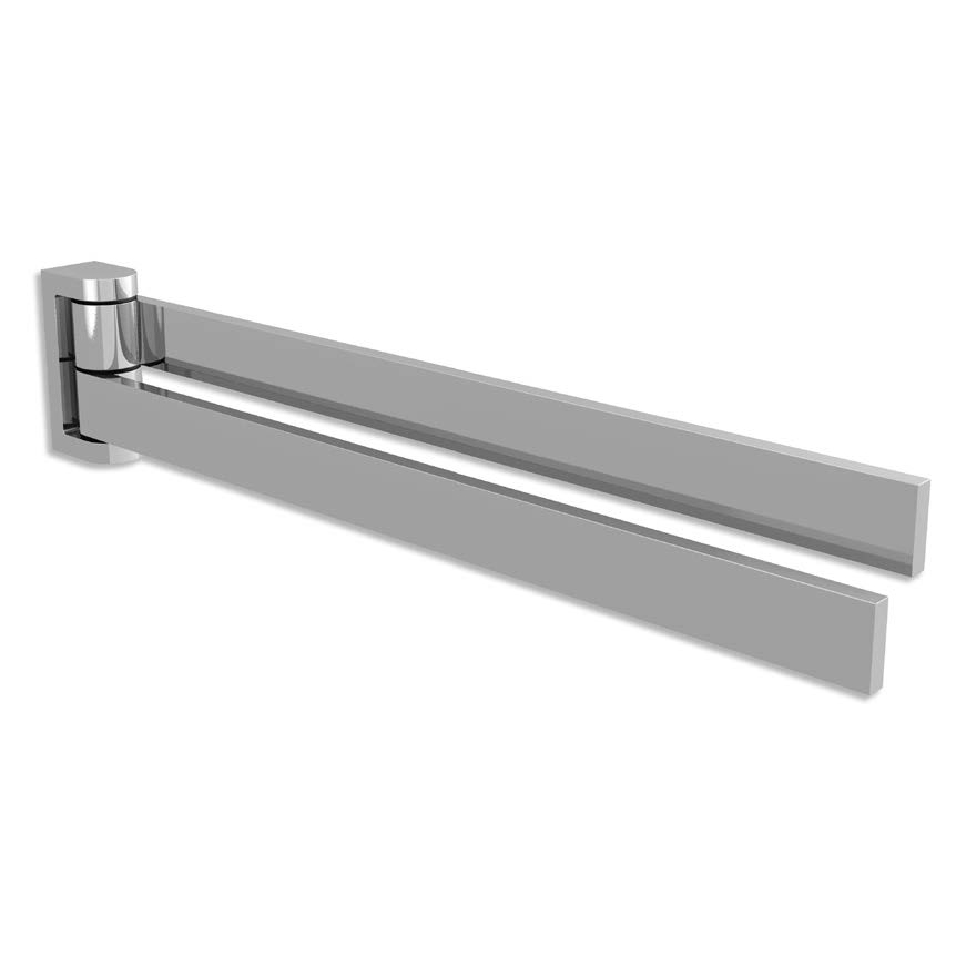 Double swing arm towel bar wall mounting Bertocci, Polo