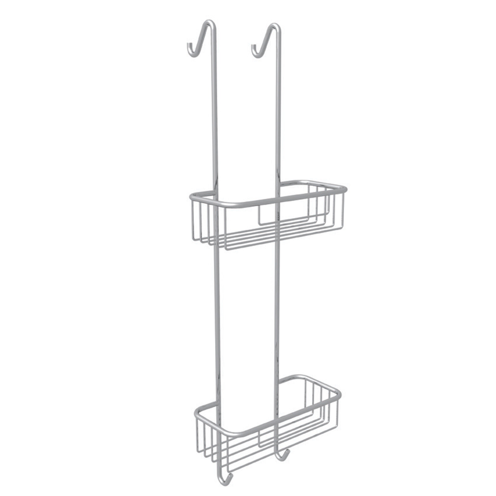 Soap-holder с double basket and bathrobe holder to hang on the shower box Bertocci, Complements