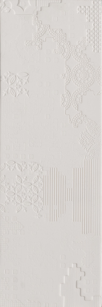 Patchwork Bianco Mutina, Bas-Relief