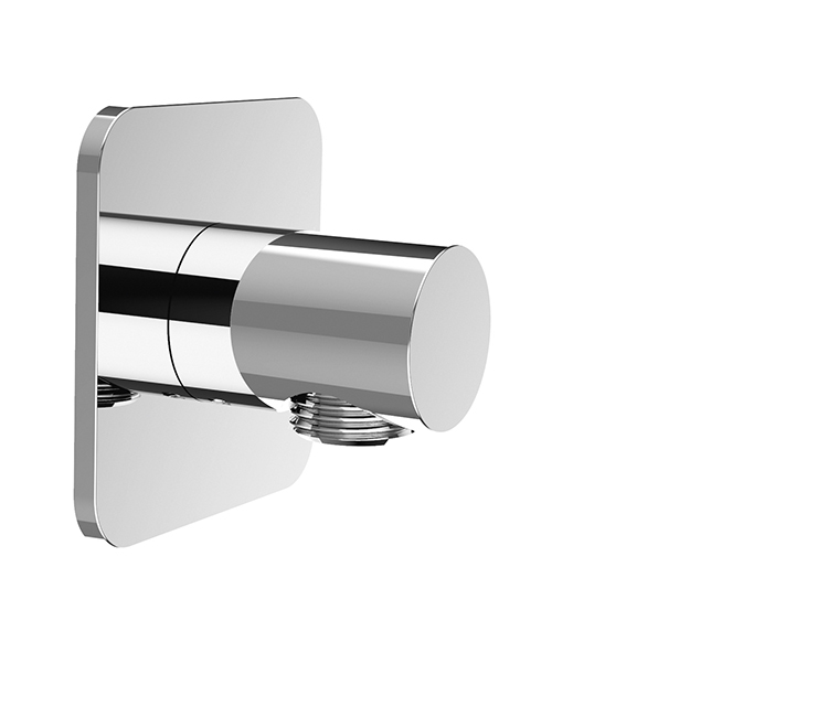 Круглый вывод воды с розеткой Kuky Almar, water outlets and flex hoses