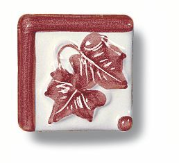 Angolo Specchiera Edera Bordeaux Tonalite, Provenzale