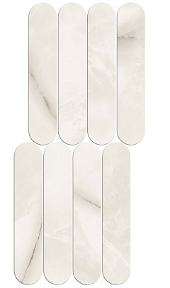 Crystal Mosaic Ellipse Polished Atlas Concorde Russia, Symphonyx