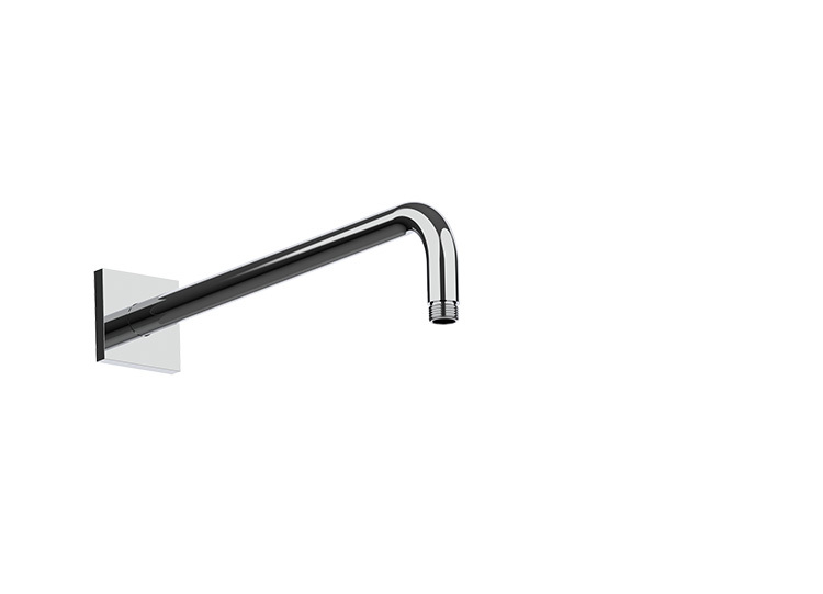 Круглый душевой кронштейн с квадратной розеткой, L 340 Almar, shower arms