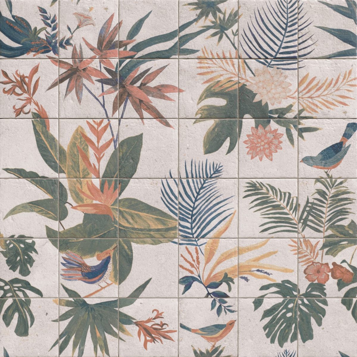 Mural Керамическая плитка 20x20 Mainzu, Bali Stones