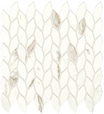 Calacatta Prestigio Mosaico Twist Shiny Atlas Concorde, Marvel Shine