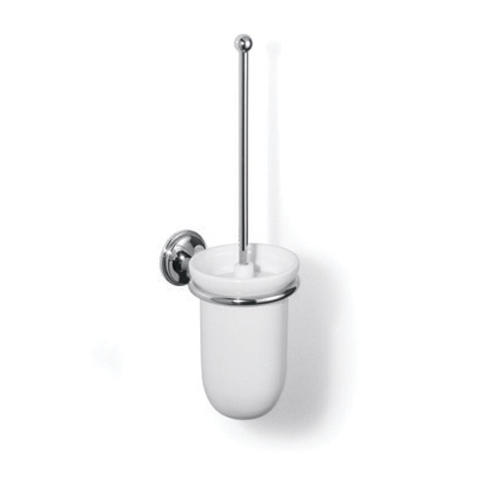 Туалетный ёршик с керамическая vase wall mounting Bertocci, Scacco