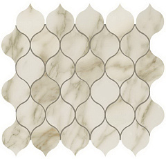 Royal Calacatta Drop Mosaic Atlas Concorde, Marvel Edge