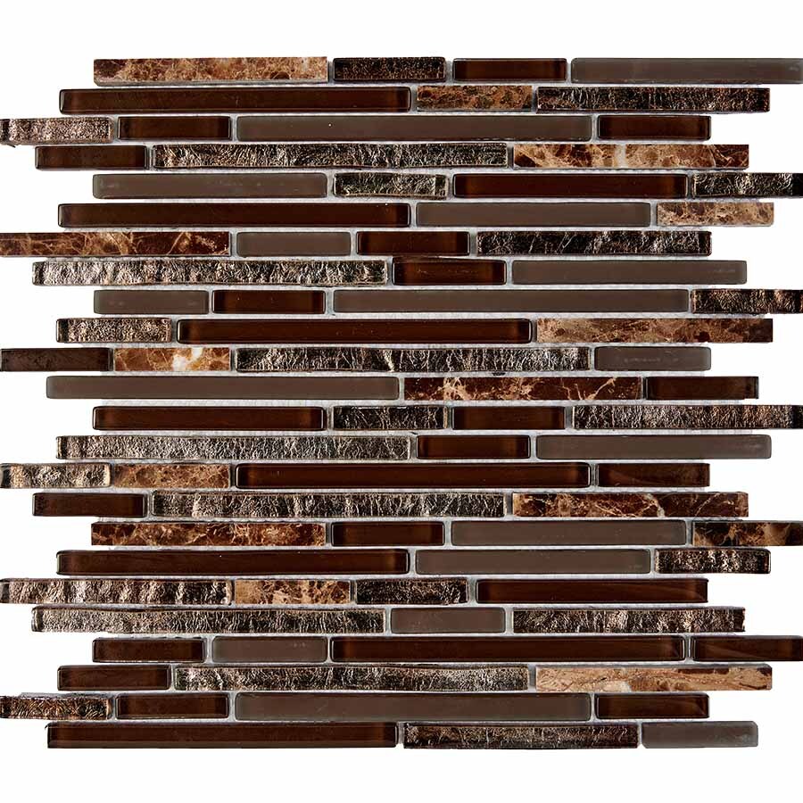 PIX730 из мрамора и стекла, чипы 10x48/98/148 мм, сетка 286х300x8 мм Pixel, Камень и стекло