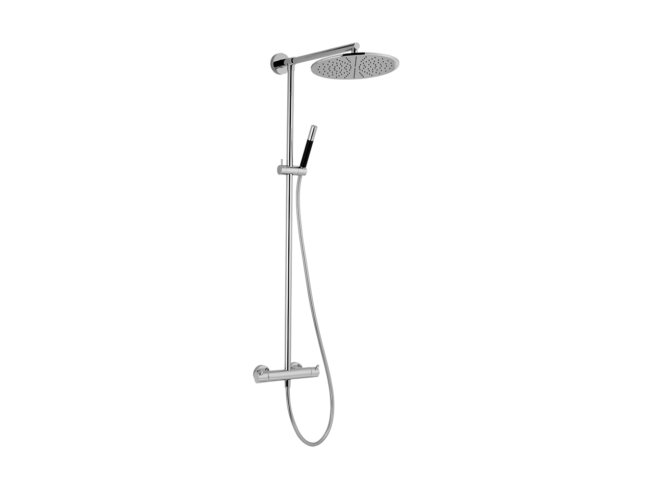 Термостатический душевой гарнитур с 2 функциями LESS MINIMAL_LNC7801N Cisal, Less minimal