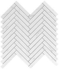 Carrara Pure Herringbone Wall Atlas Concorde, Marvel Stone