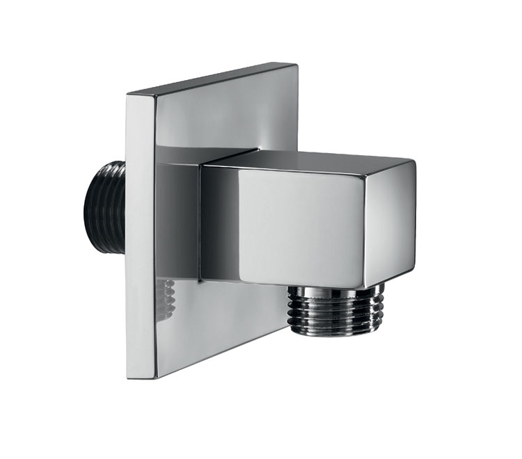 Квадратный вывод воды с квадратной розеткой, 60 мм Almar, water outlets and flex hoses