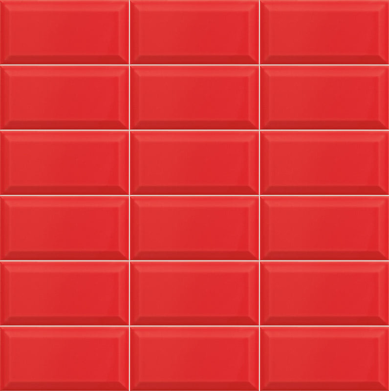 Rojo Керамическая плитка 10x20 Mainzu, Bissel