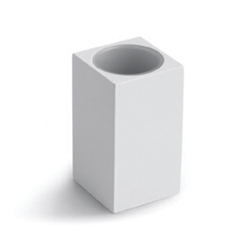 White solid surface стакан сountertop Bertocci, Settecento