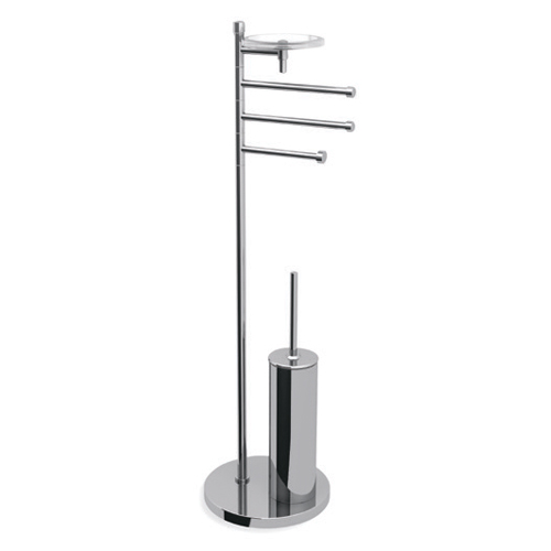 Multi-use биде and toilet brush стойка с metal vase сountertop Bertocci, Cinquecento