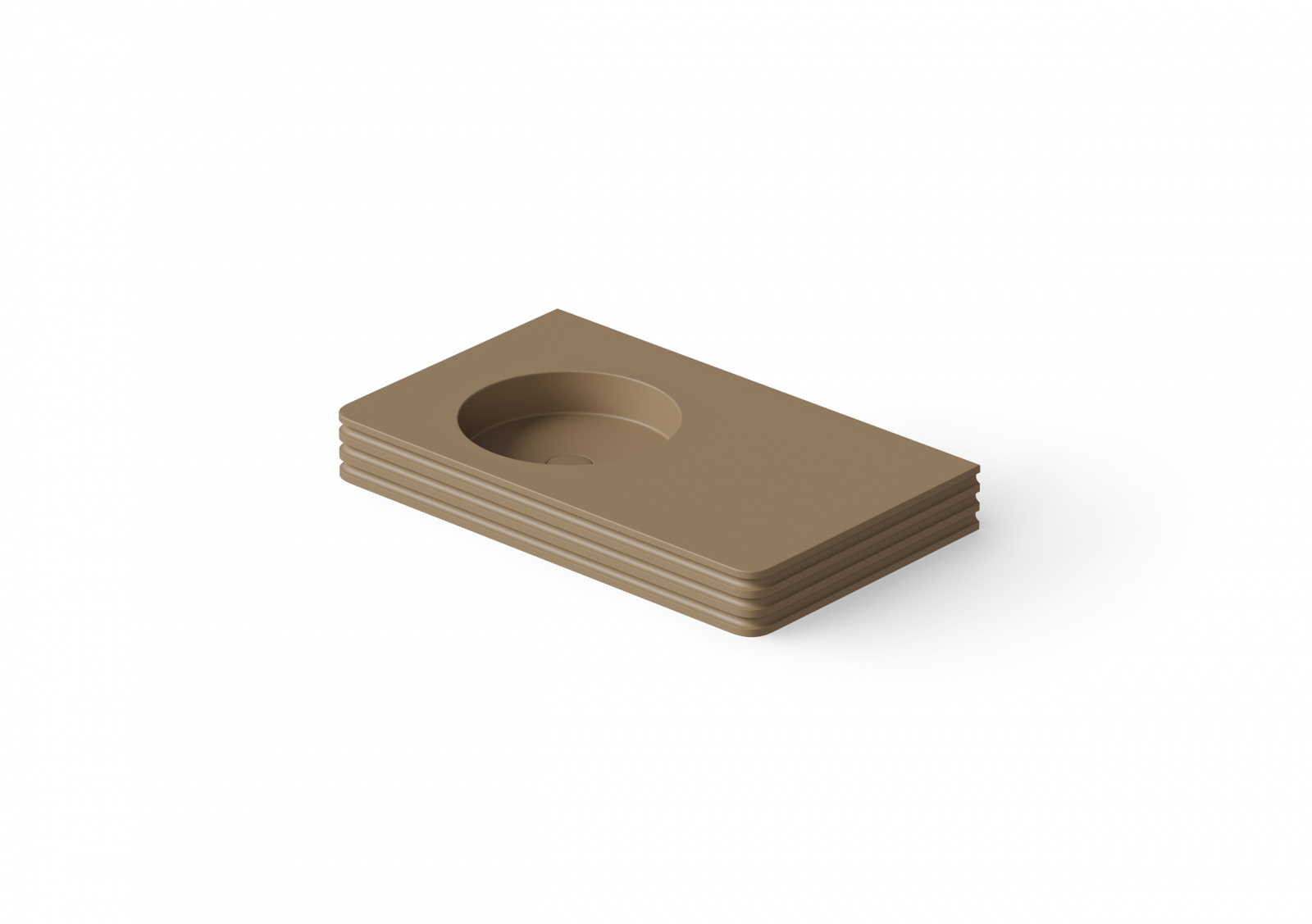 Countertop basin DD9803 800 18 Раковина настольная 80x48xh10 см — изображение товара 17