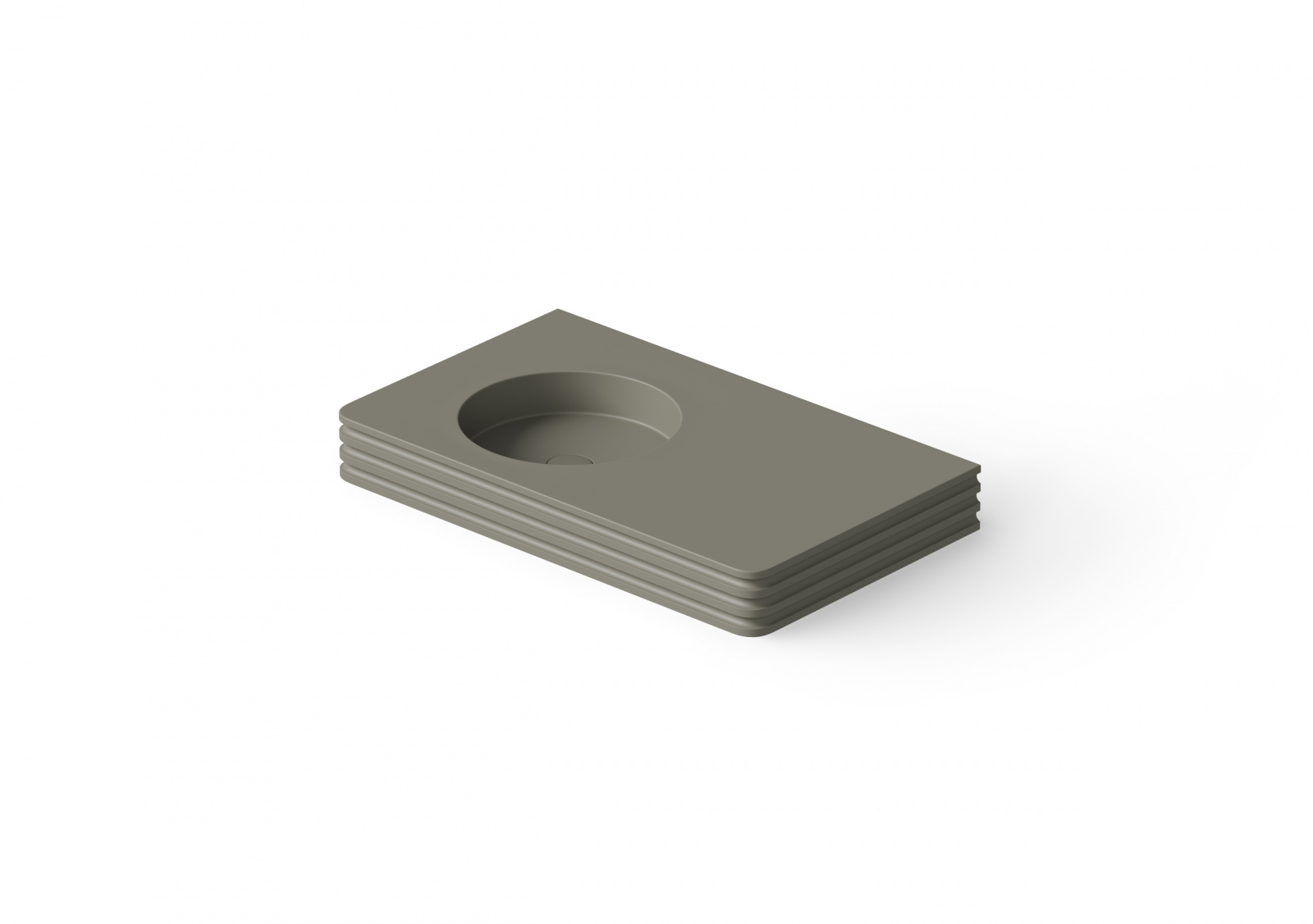 Countertop basin DD9803 800 18 Раковина настольная 80x48xh10 см — изображение товара 15