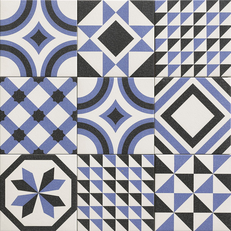 Blu Керамогранит 20x20 Mainzu, Trinity