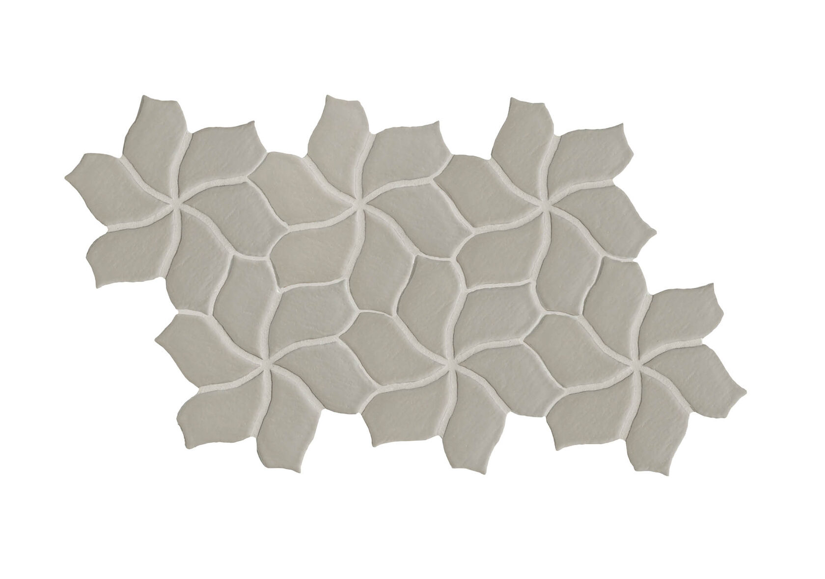 Flower Grey Matt Mutina, Botanica