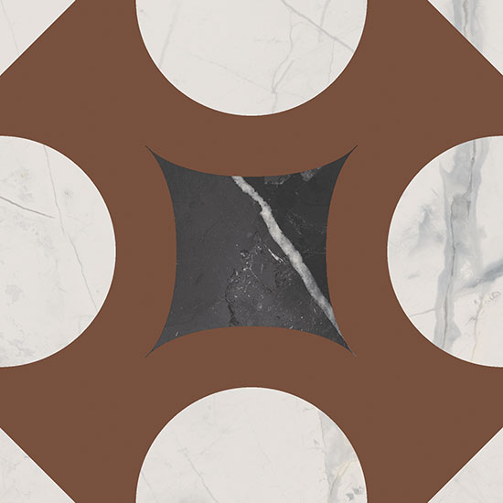 Deco Dusty Mauve Fioranese, Marmorea Intensa