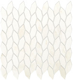 Calacatta Delicato Mosaico Twist Shiny Atlas Concorde, Marvel Shine