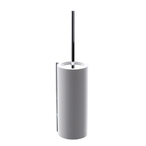 Standing туалетный ёршик с solid surface white vase countertop Bertocci, Easy