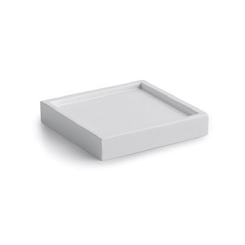 White solid surface мыльница countertop Bertocci, Officina 02